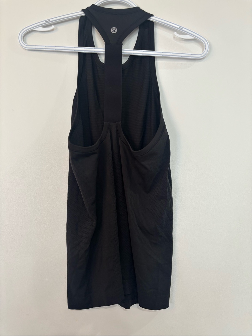 Swiftly tank top T design back high neck line